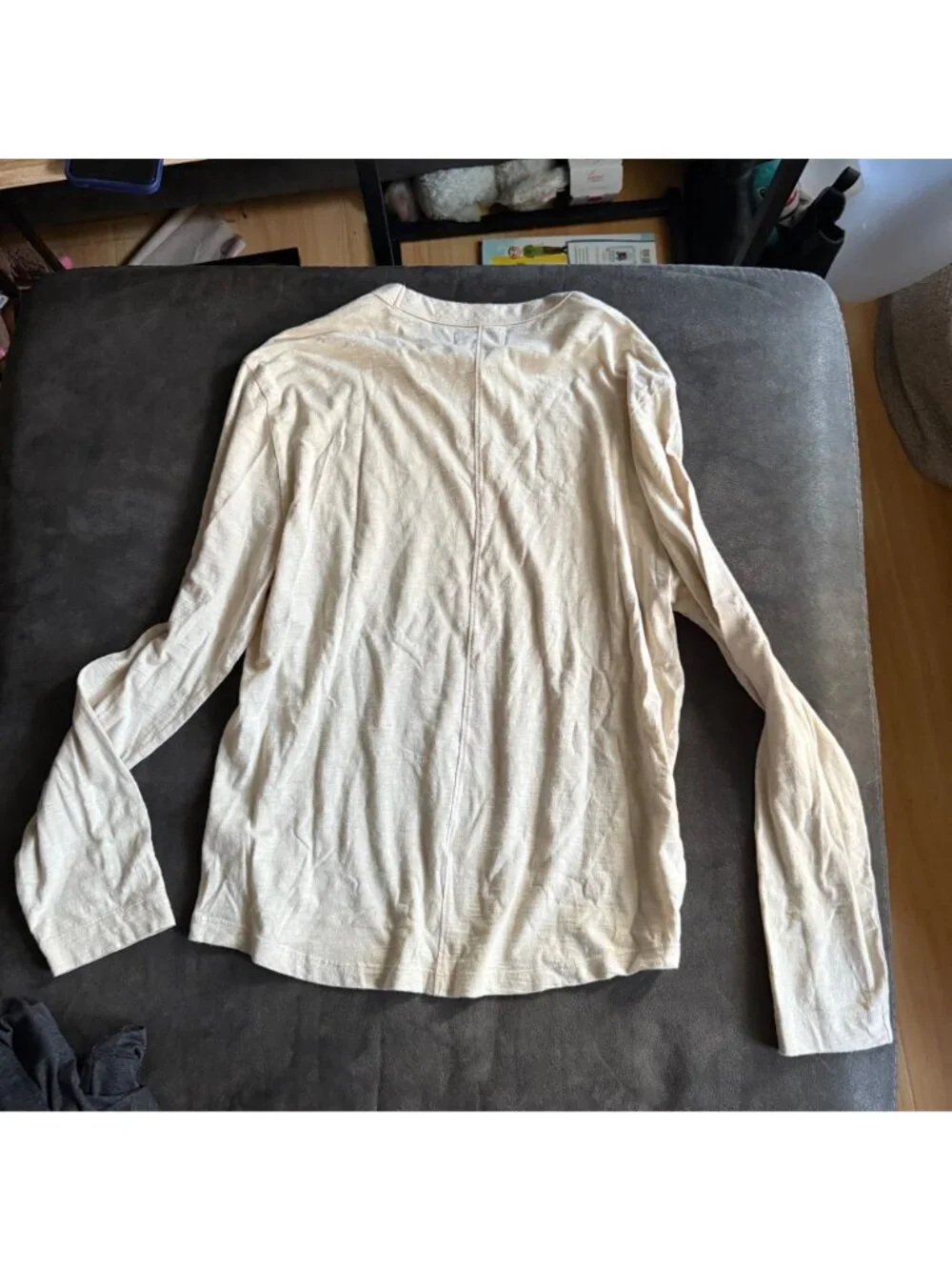 Banana Republic Mens Beige Long Sleeve Shirt NWT